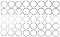 Engine Piston Ring Set MAHLE Clevite 40009.030