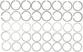 Engine Piston Ring Set MAHLE Clevite 40203CP.040