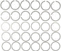 Engine Piston Ring Set MAHLE Clevite 40276CP.030