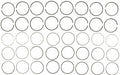 Engine Piston Ring Set MAHLE Clevite 40451