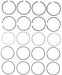 Engine Piston Ring Set MAHLE Clevite 40452CP.040