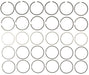 Engine Piston Ring Set MAHLE Clevite 40514CP.030