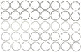 Engine Piston Ring Set MAHLE Clevite 40564CP