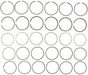 Engine Piston Ring Set MAHLE Clevite 40664CP.040