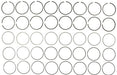 Engine Piston Ring Set MAHLE Clevite 40843CP.030