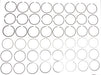 Engine Piston Ring Set MAHLE Clevite 40906