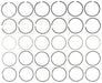 Engine Piston Ring Set MAHLE Clevite 40975.020