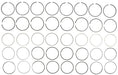 Engine Piston Ring Set MAHLE Clevite 41137CP.030
