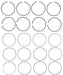 Engine Piston Ring Set MAHLE Clevite 41286CP