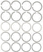 Engine Piston Ring Set MAHLE Clevite 41411