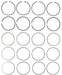 Engine Piston Ring Set MAHLE Clevite 41452