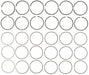 Engine Piston Ring Set MAHLE Clevite 41474