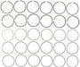 Engine Piston Ring Set MAHLE Clevite 41496CP.040