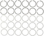 Engine Piston Ring Set MAHLE Clevite 41514CP