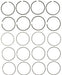 Engine Piston Ring Set MAHLE Clevite 41555CP