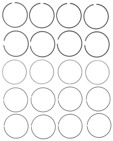 Engine Piston Ring Set MAHLE Clevite 41558CP