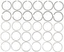 Engine Piston Ring Set MAHLE Clevite 41584.020