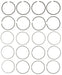 Engine Piston Ring Set MAHLE Clevite 41588.030