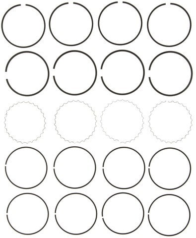Engine Piston Ring Set MAHLE Clevite 41592CP