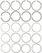 Engine Piston Ring Set MAHLE Clevite 41608
