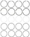 Engine Piston Ring Set MAHLE Clevite 41618.030