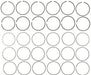 Engine Piston Ring Set MAHLE Clevite 41625