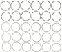Engine Piston Ring Set MAHLE Clevite 41669CP.040