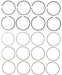Engine Piston Ring Set MAHLE Clevite 41673.040