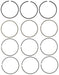 Engine Piston Ring Set MAHLE Clevite 41675