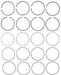 Engine Piston Ring Set MAHLE Clevite 41676.020