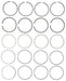 Engine Piston Ring Set MAHLE Clevite 41688