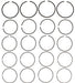 Engine Piston Ring Set MAHLE Clevite 41691CP.040