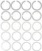 Engine Piston Ring Set MAHLE Clevite 41692