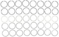 Engine Piston Ring Set MAHLE Clevite 41699.020