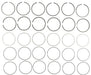Engine Piston Ring Set MAHLE Clevite 41708.030