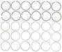 Engine Piston Ring Set MAHLE Clevite 41715.020