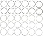 Engine Piston Ring Set MAHLE Clevite 41715.040