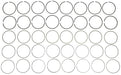 Engine Piston Ring Set MAHLE Clevite 41716.020