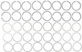 Engine Piston Ring Set MAHLE Clevite 41716.030