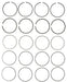 Engine Piston Ring Set MAHLE Clevite 41724.020