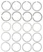 Engine Piston Ring Set MAHLE Clevite 41724.030