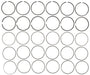 Engine Piston Ring Set MAHLE Clevite 41731.020