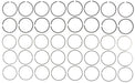 Engine Piston Ring Set MAHLE Clevite 41787CP.030
