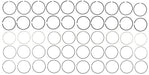 Engine Piston Ring Set MAHLE Clevite 41788