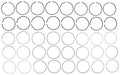 Engine Piston Ring Set MAHLE Clevite 41850CP