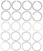 Engine Piston Ring Set MAHLE Clevite 41851CP.020