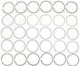 Engine Piston Ring Set MAHLE Clevite 41856CP