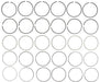 Engine Piston Ring Set MAHLE Clevite 41860CP