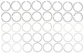 Engine Piston Ring Set MAHLE Clevite 41862CP
