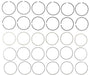 Engine Piston Ring Set MAHLE Clevite 41864CP.040